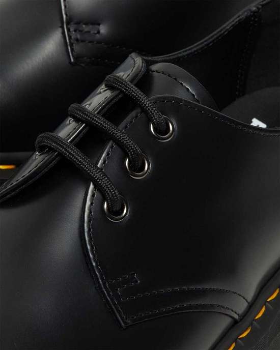 Zapatos Con Cordones Dr. Martens 1461 Quad Hombre Negros MX-02736